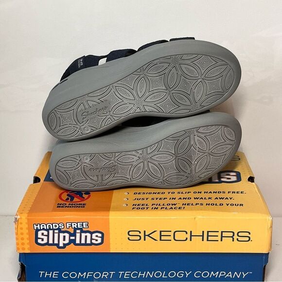 Skechers Slip-ins Adoration Pier Lite Knit Wedges - Picture 7 of 7